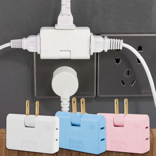 ADAPTADOR ELÉCTRICO GIRATORIO 360° 50%OFF